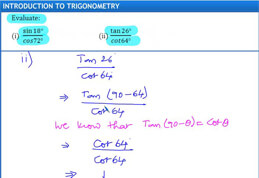 Trigonometry Exercise-8.2 Q1