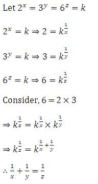 If 2x 3y 6z Then 1 X 1 Y 1 Z Number Systems Maths Class 9