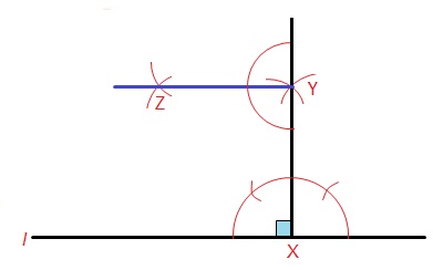 line draw point steps construction